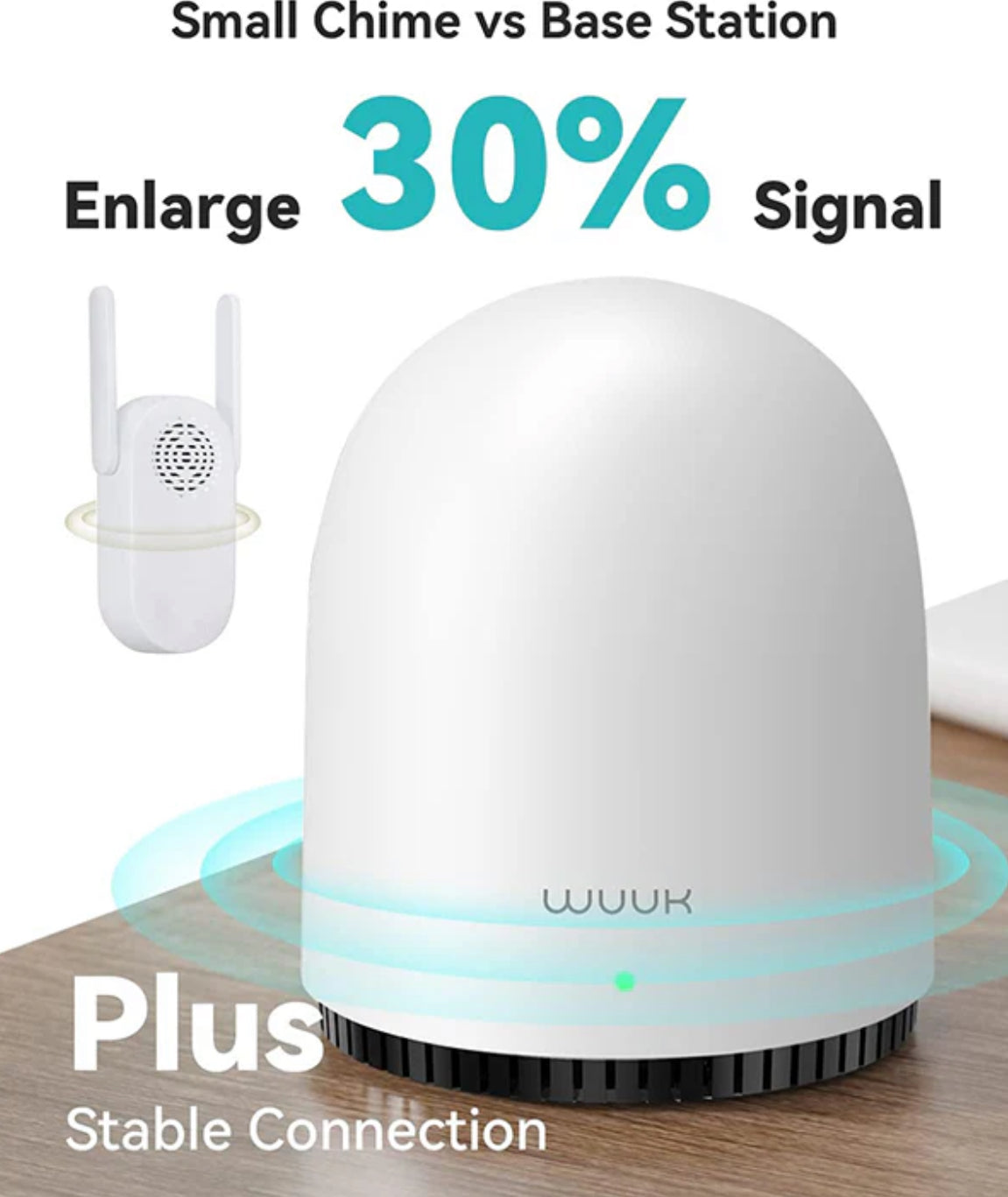 WUUK Doorbell Pro with Base Station