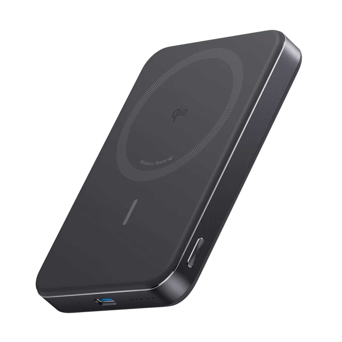 Anker MagGo Power Bank, 10,000mAh Wireless Charger, Ultra-Slim, 15W Fast Charging